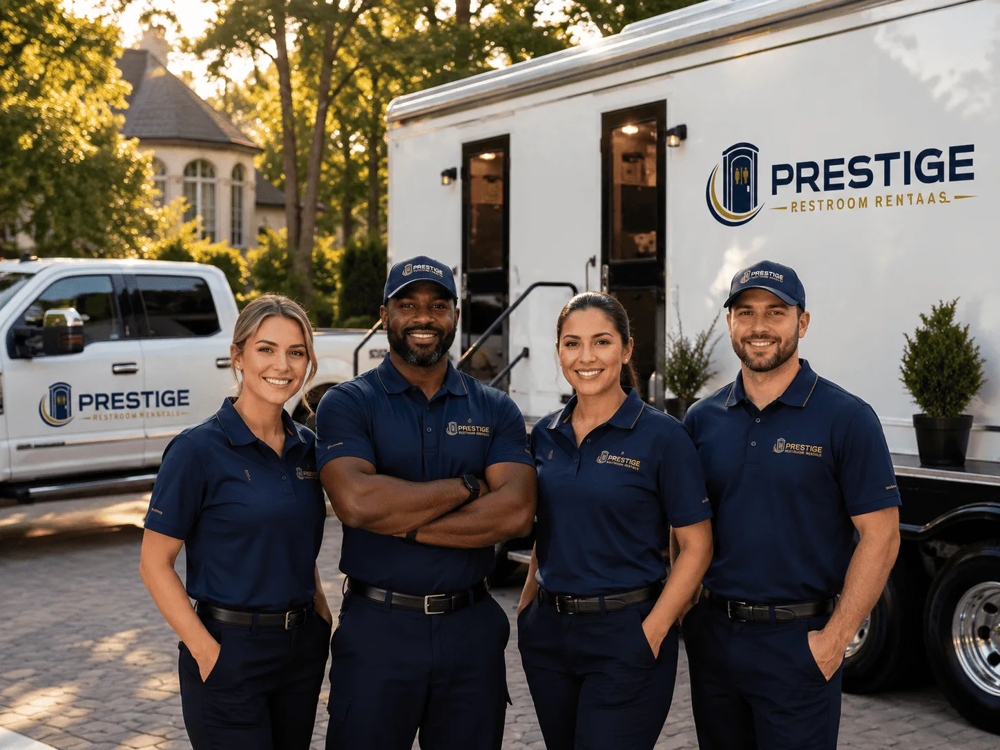 Trusted Luxury Portable Restrooms company in Lott, TX